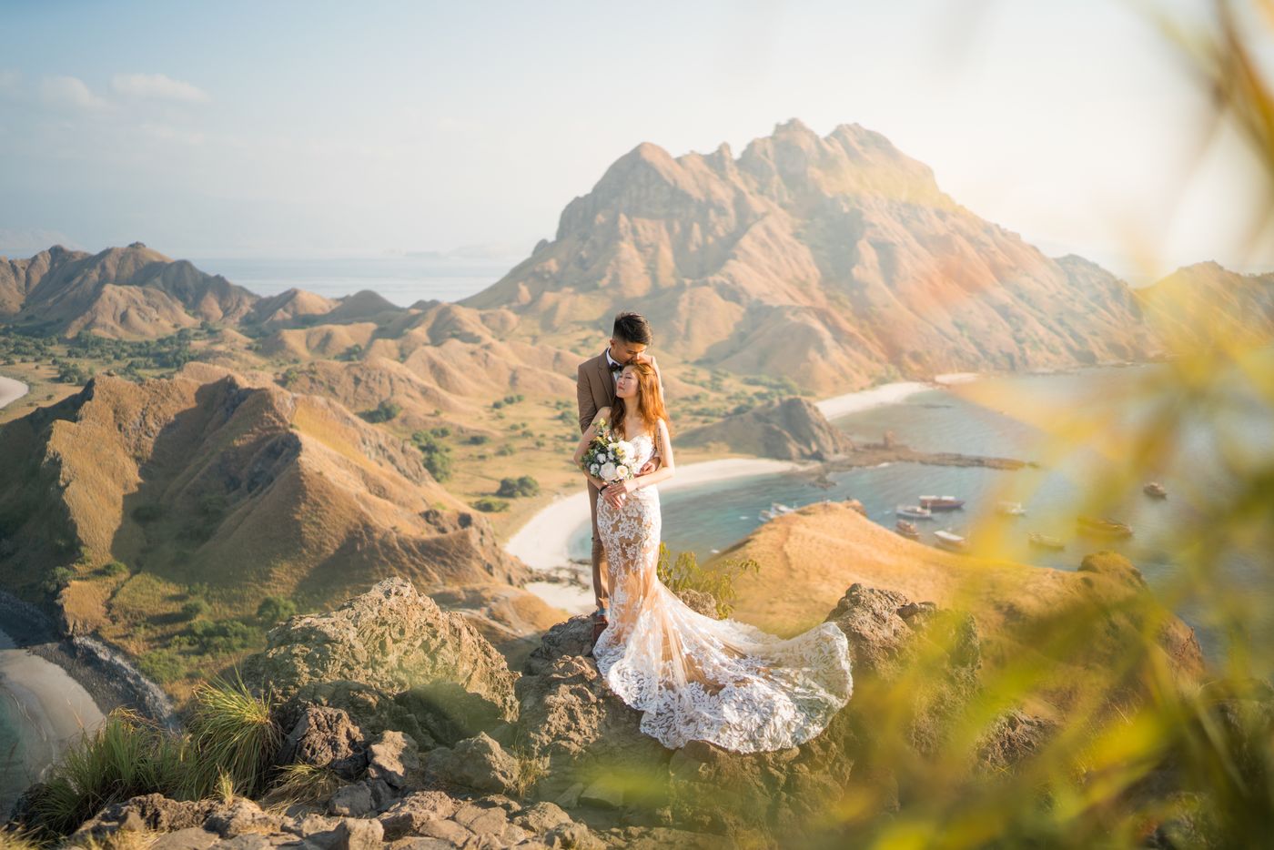 Prewedding of Sophia and Goh Cheng En across Labuan Bajo and Nusa Penida